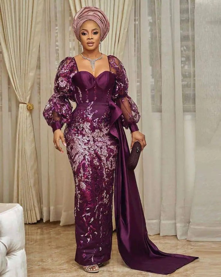49 Gorgeous Lace Aso Ebi Styles for ...